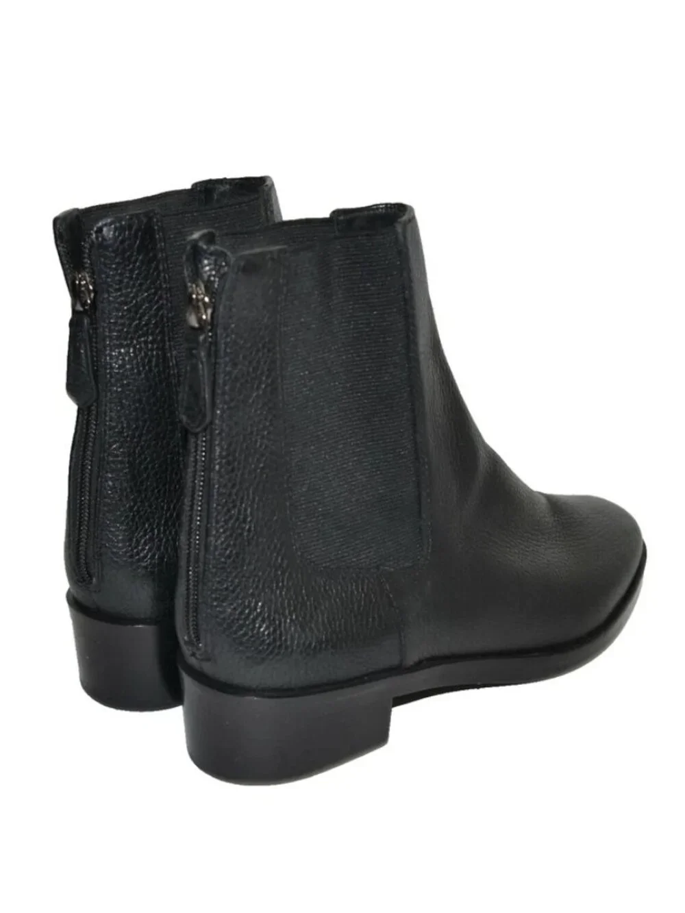 New! Tory Burch Orsay Chelsea Booties Black Leather Size 10 CO1